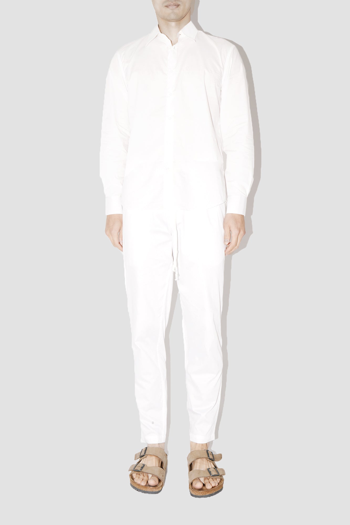 SmoothWeave WHITE MICRO TWILL CLASSIC SHIRT