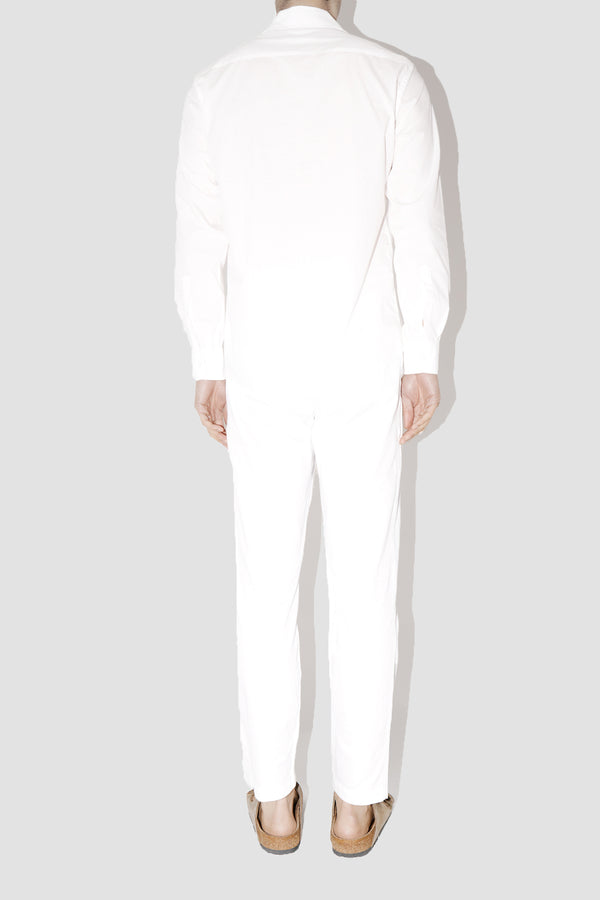 SmoothWeave WHITE MICRO TWILL CLASSIC SHIRT