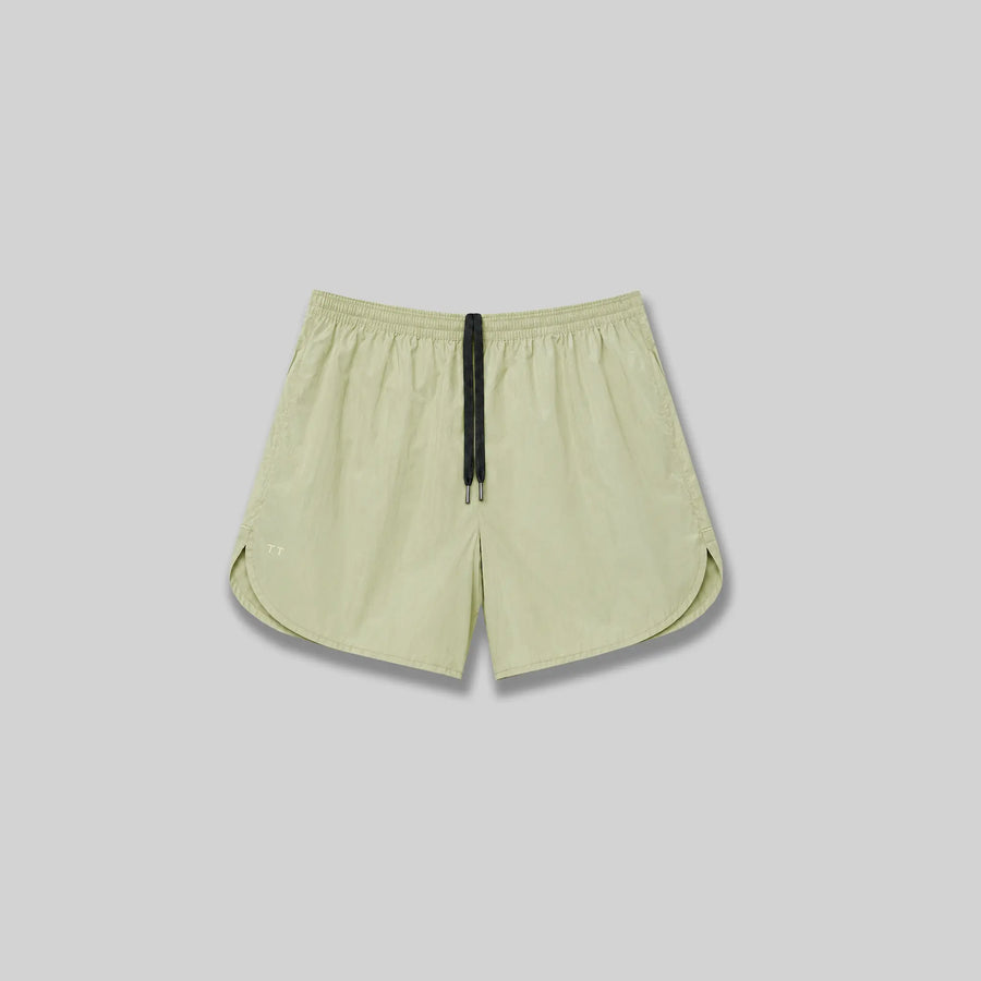 AquaSilk Almond Green Active Swim Shorts