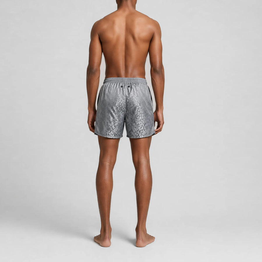 Leopard Space Active Swim Shorts