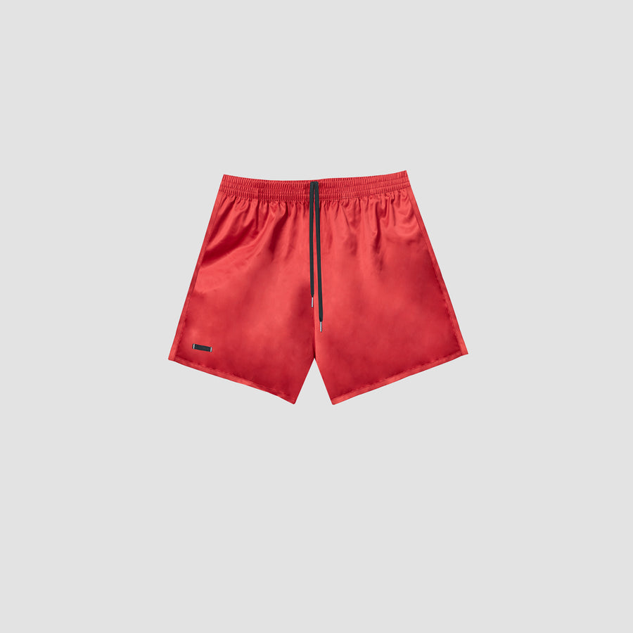 Furious Red Shorter Swim Shorts