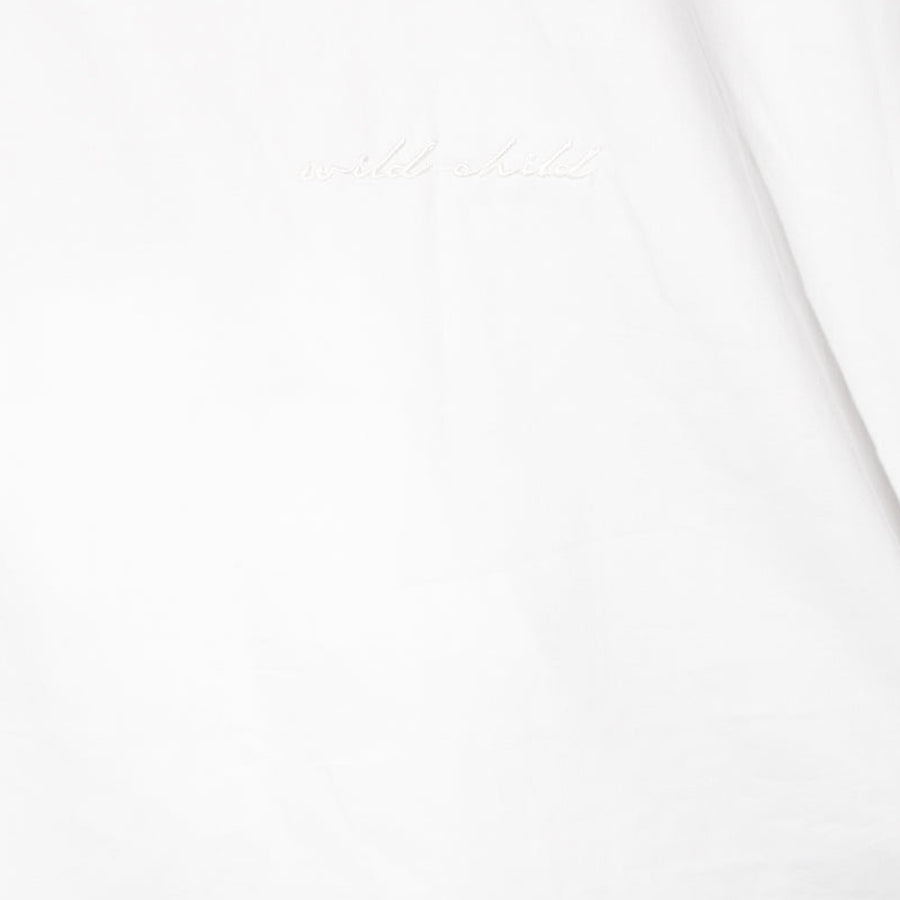 Wild Child White Oversized Shirt