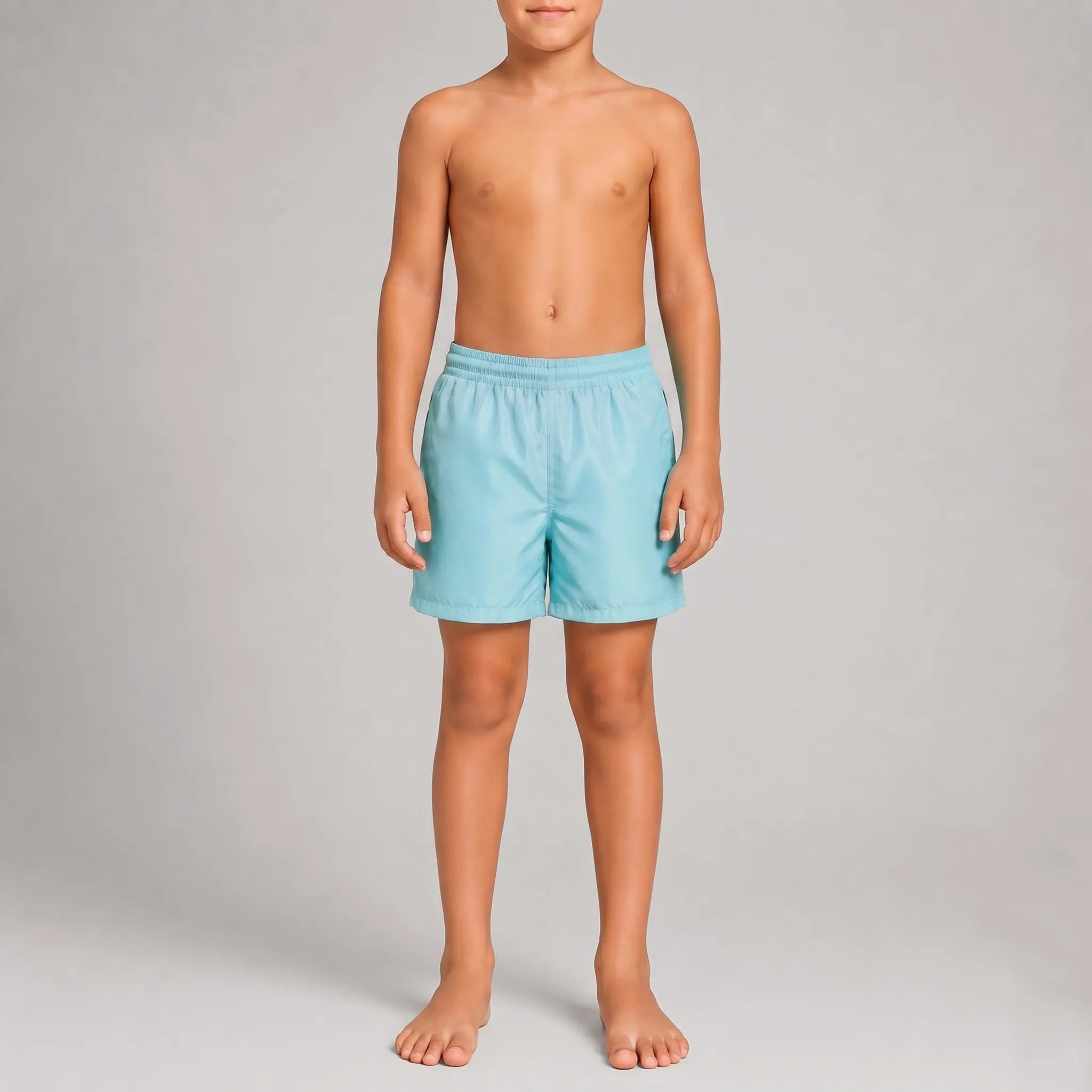 AquaSilk Blue Boys Swim Shorts
