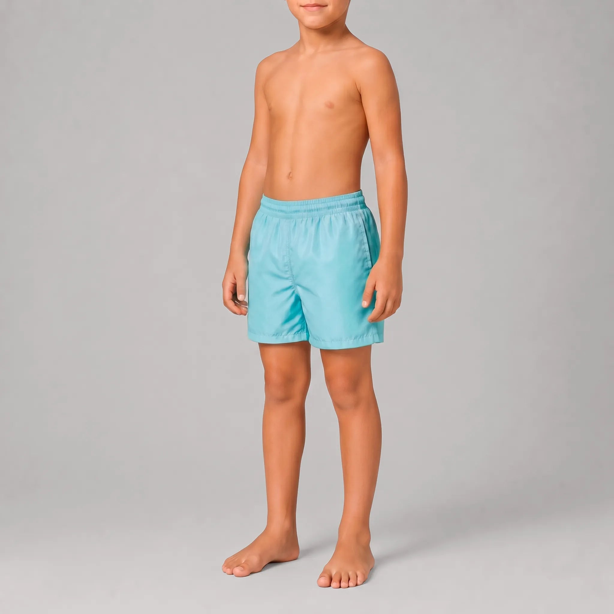 AquaSilk Blue Boys Swim Shorts