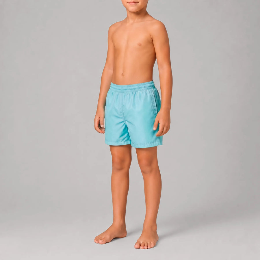 AquaSilk Blue Boys Swim Shorts