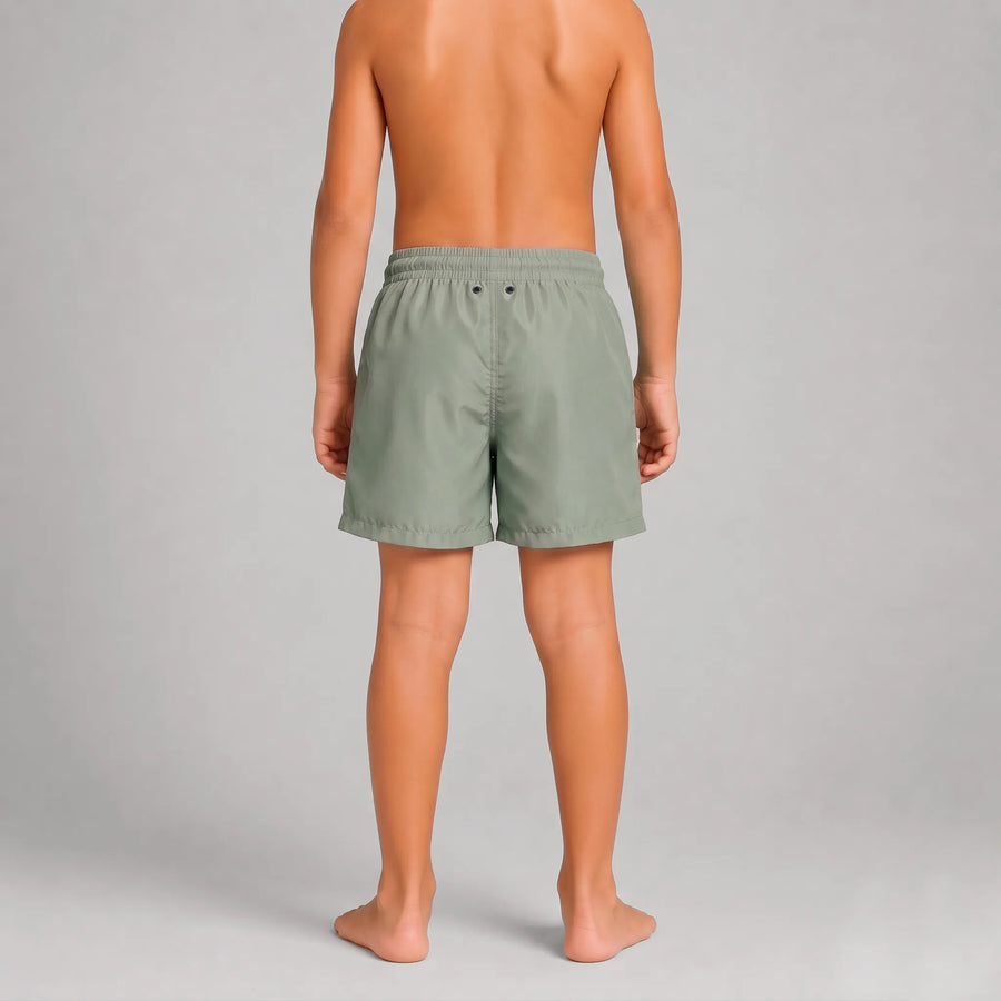 AquaSilk Khaki Boys Swim Shorts