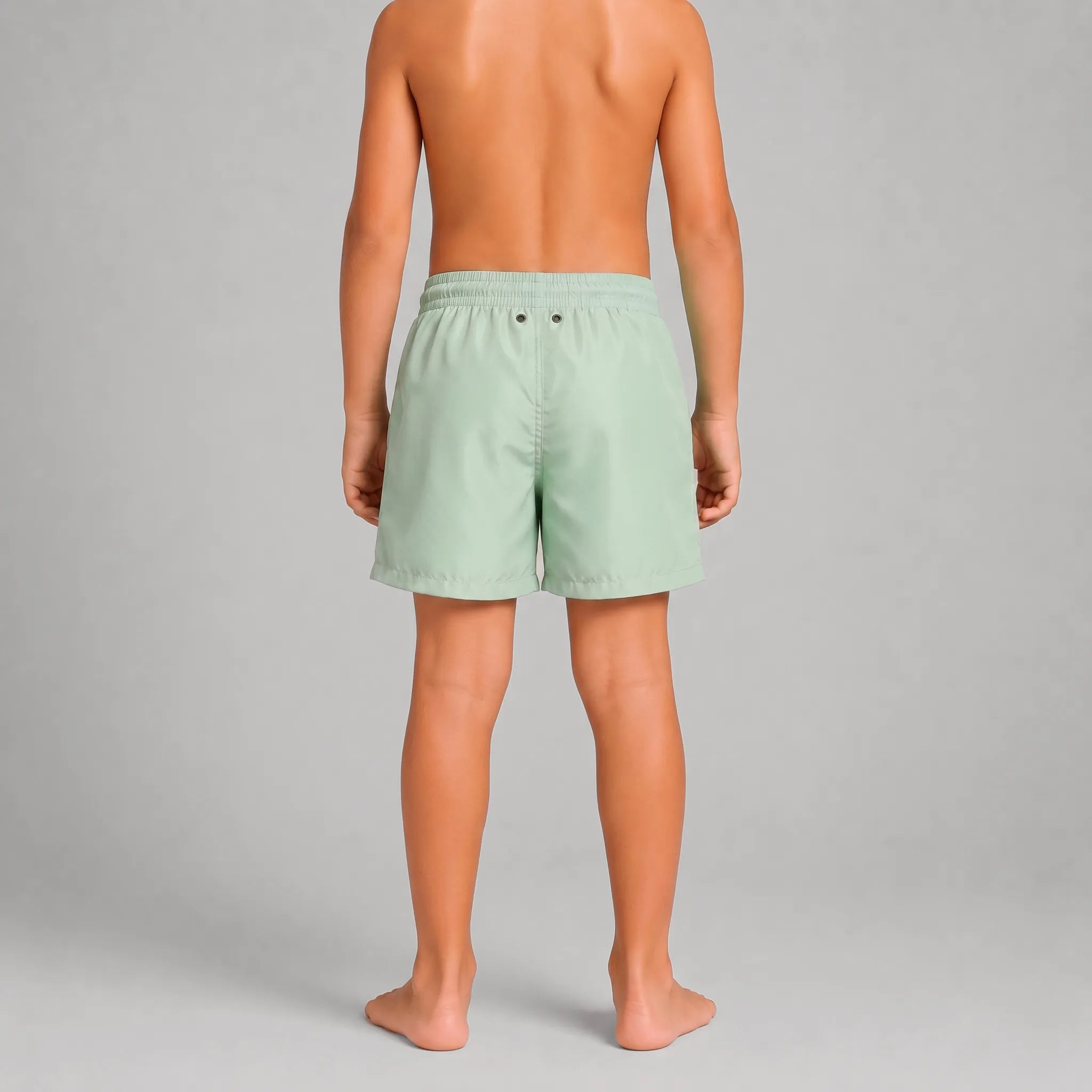 AquaSilk Mint Green Boys Swim Shorts