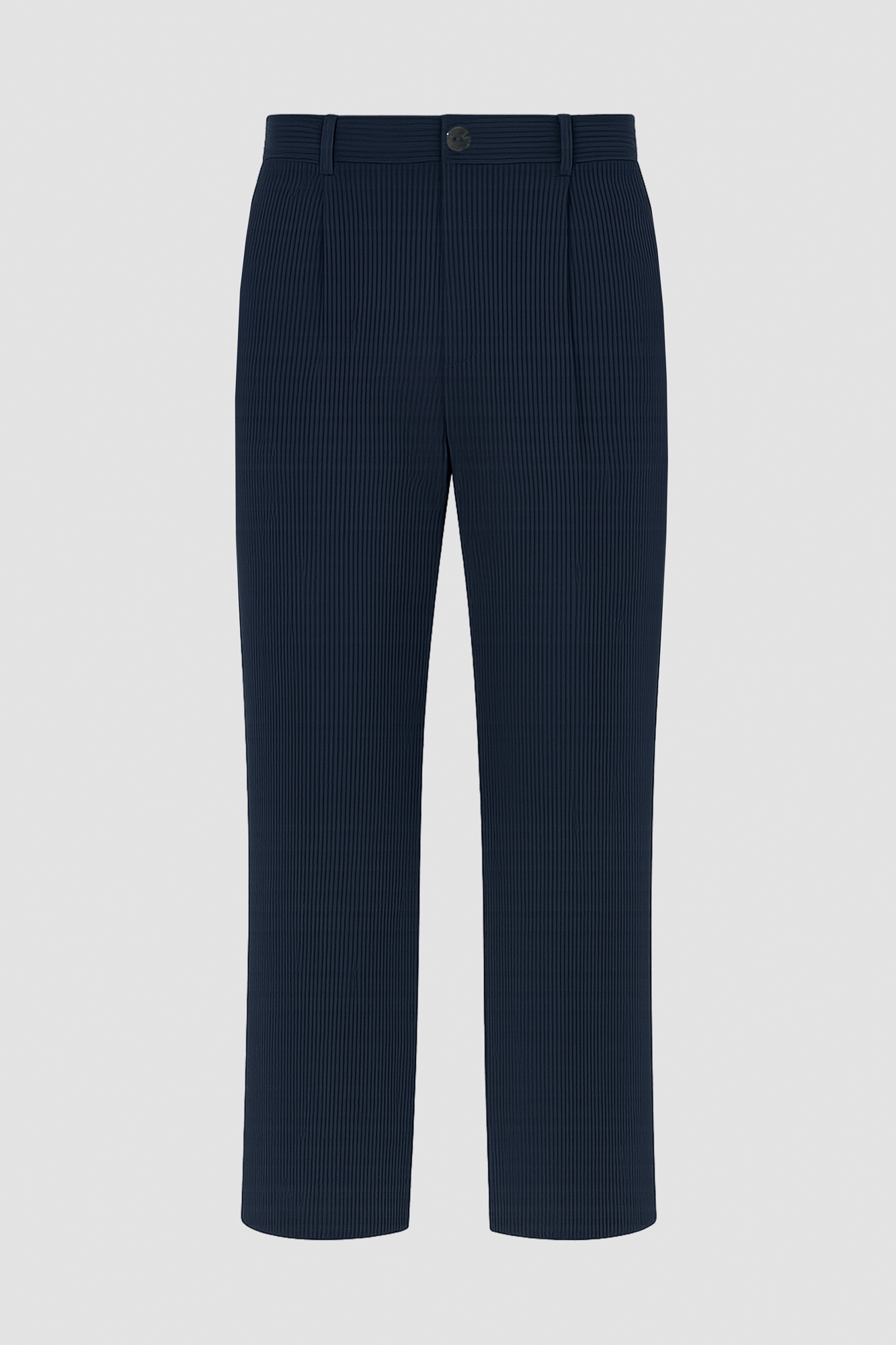 Navy Pipe Evening Pants