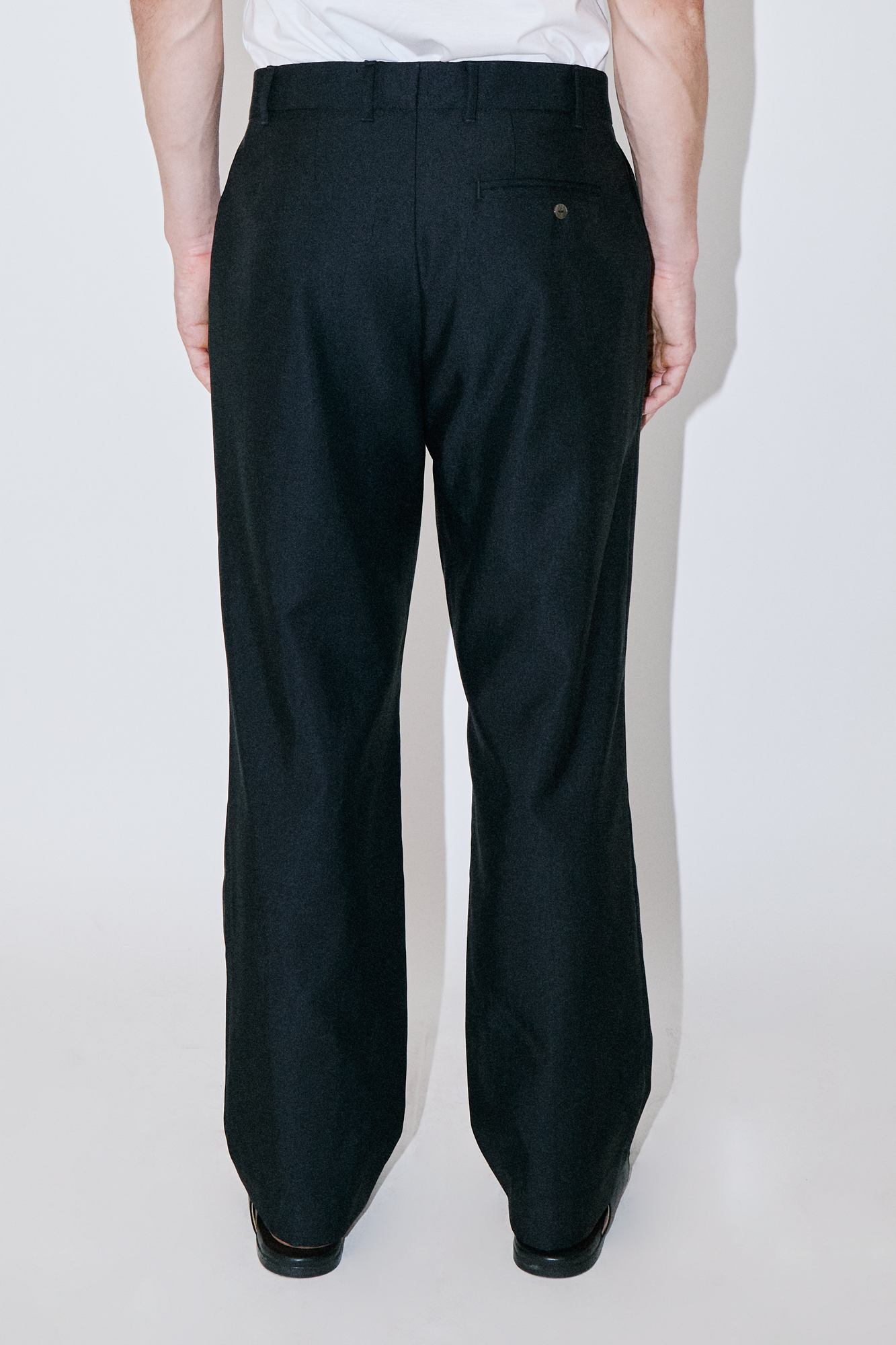 NoirWool Black Evening Pants