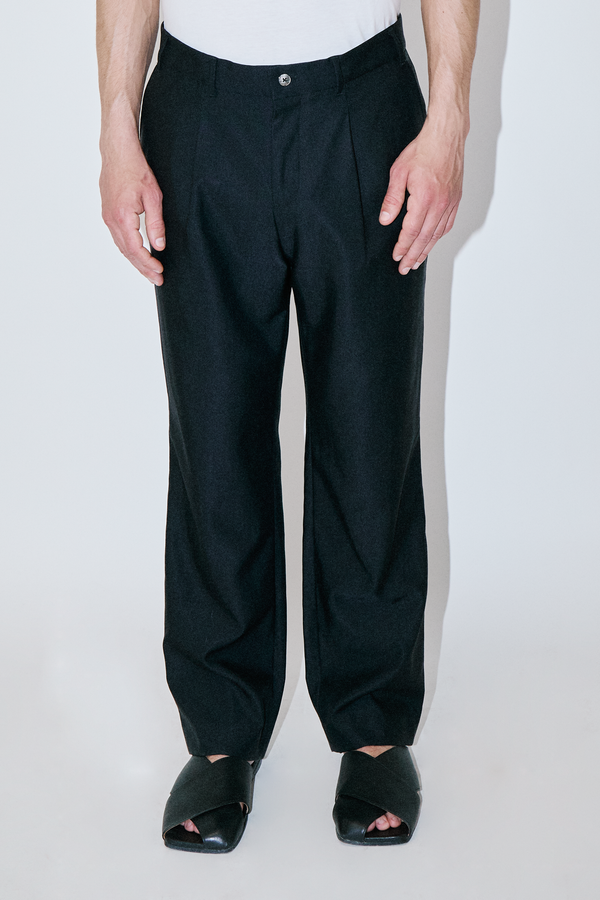 NoirWool Black Evening Pants