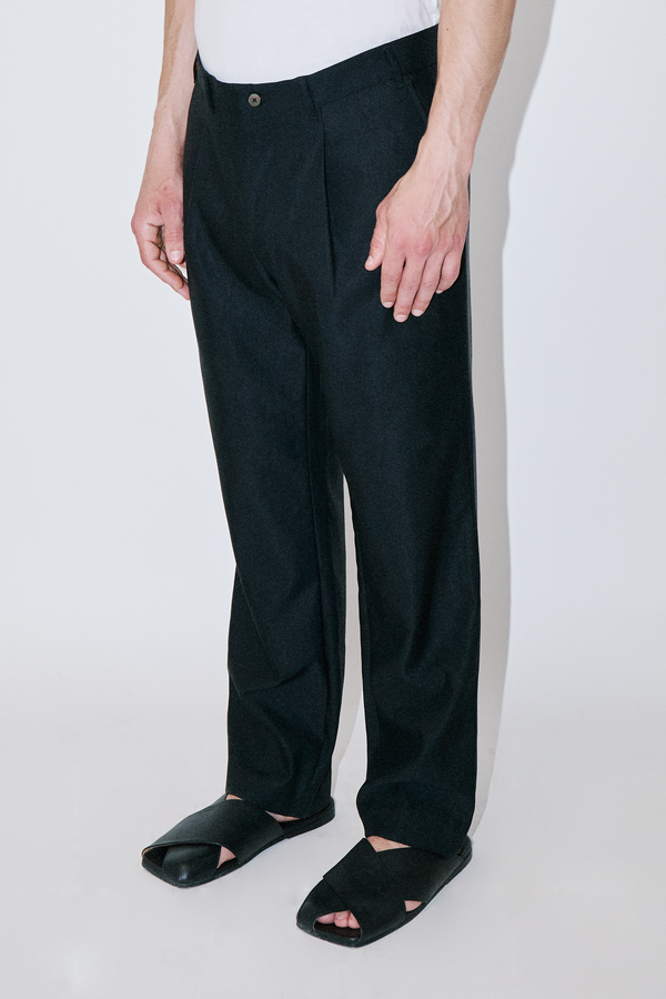 NoirWool Black Evening Pants