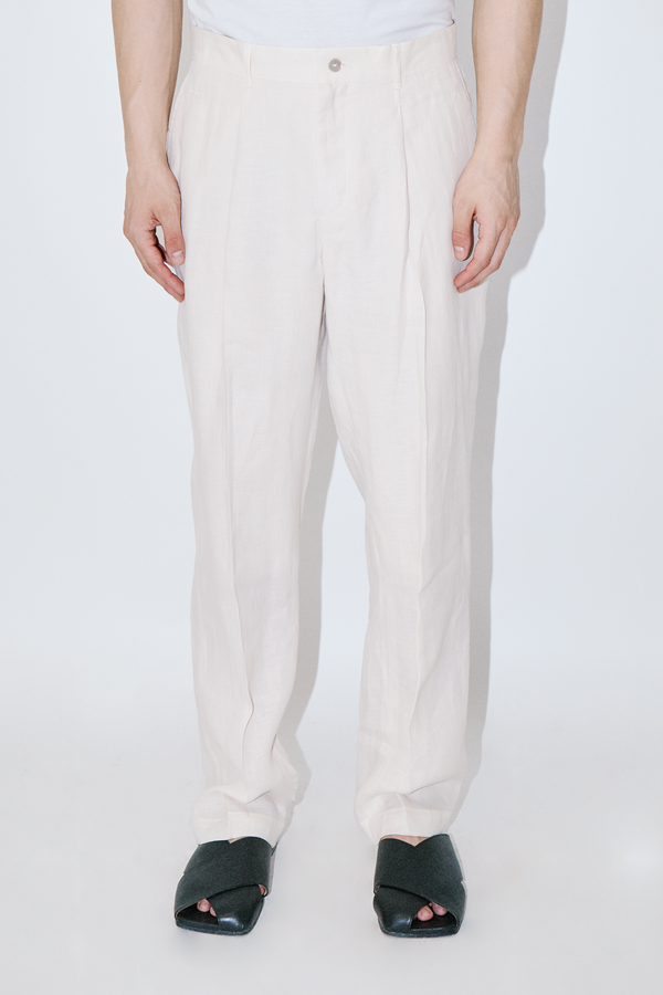 TerraLinen Ivory Evening Pants