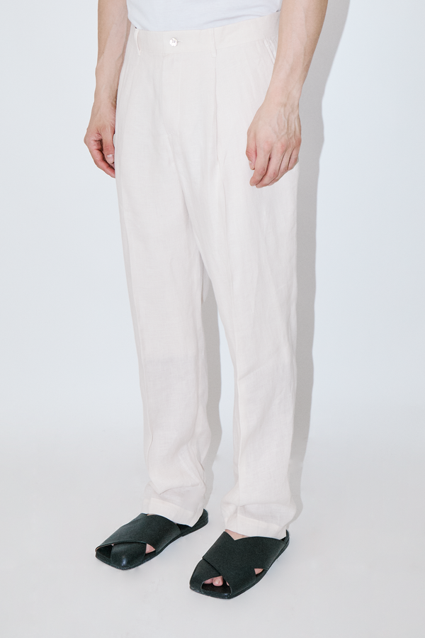 TerraLinen Ivory Evening Pants