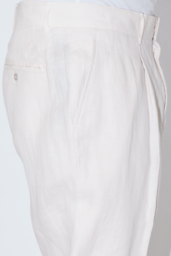 TerraLinen Ivory Evening Pants