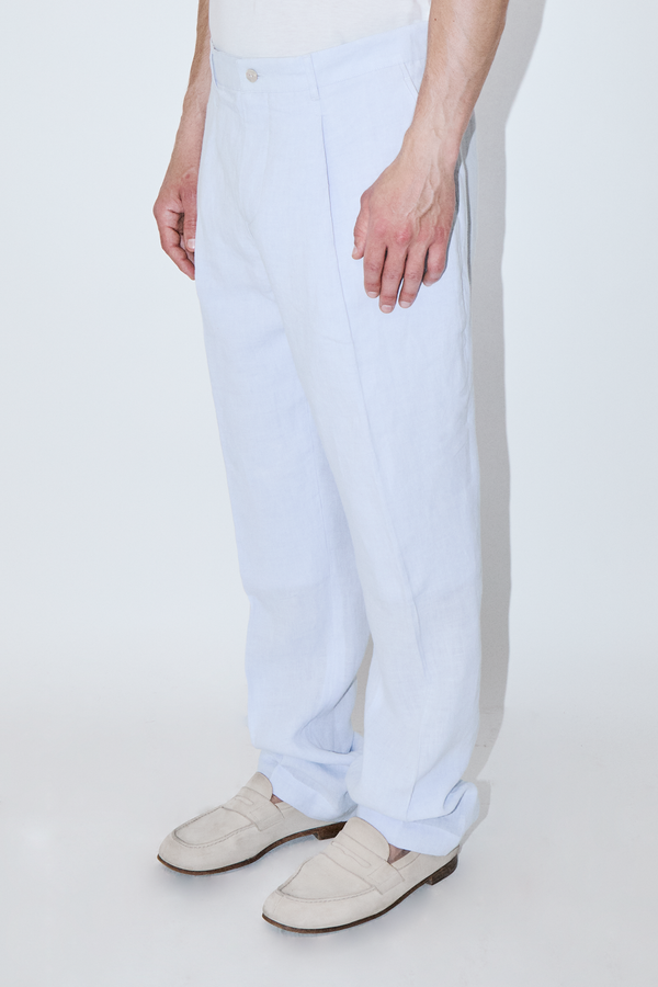 TerraLinen Sky Blue Evening Pants