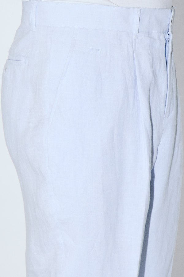 TerraLinen Sky Blue Evening Pants