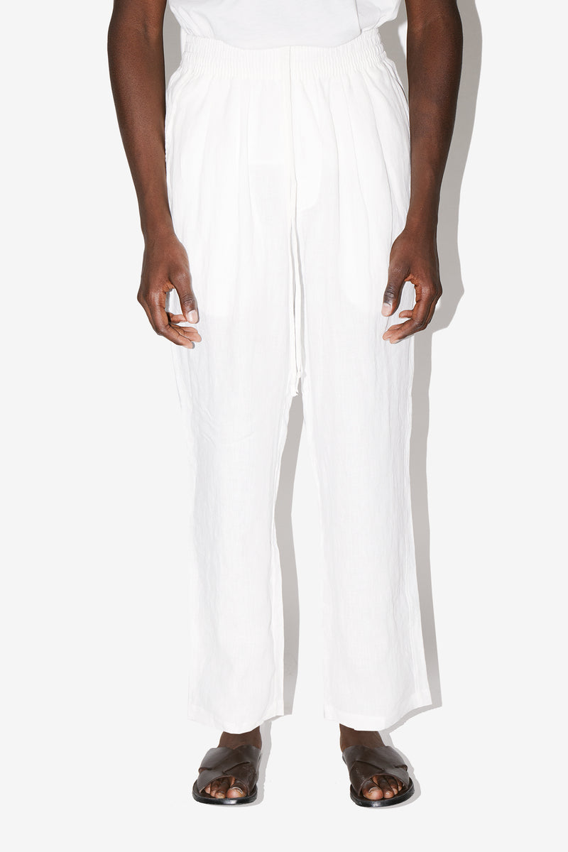 White Angel Lounge Pants Front  - Chill Steve