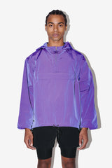 Purple Moon Short Poncho Front - Meteor